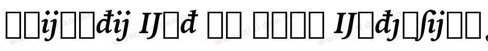 Chianti Ext BT Bold Extension字体转换